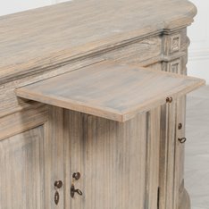 Cedar Wood Washed Empire cabinet   Image