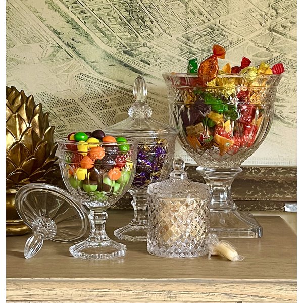 Cut Glass Sweet Jar