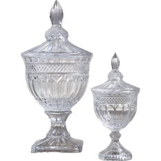 Cut Glass Sweet Jar Image