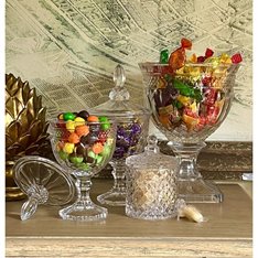 Cut Glass Sweet Jar Image