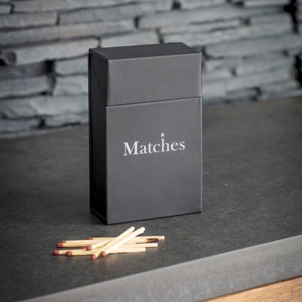 Dark Grey MATCH BOX