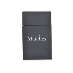 Black Matches Holder with matches Image