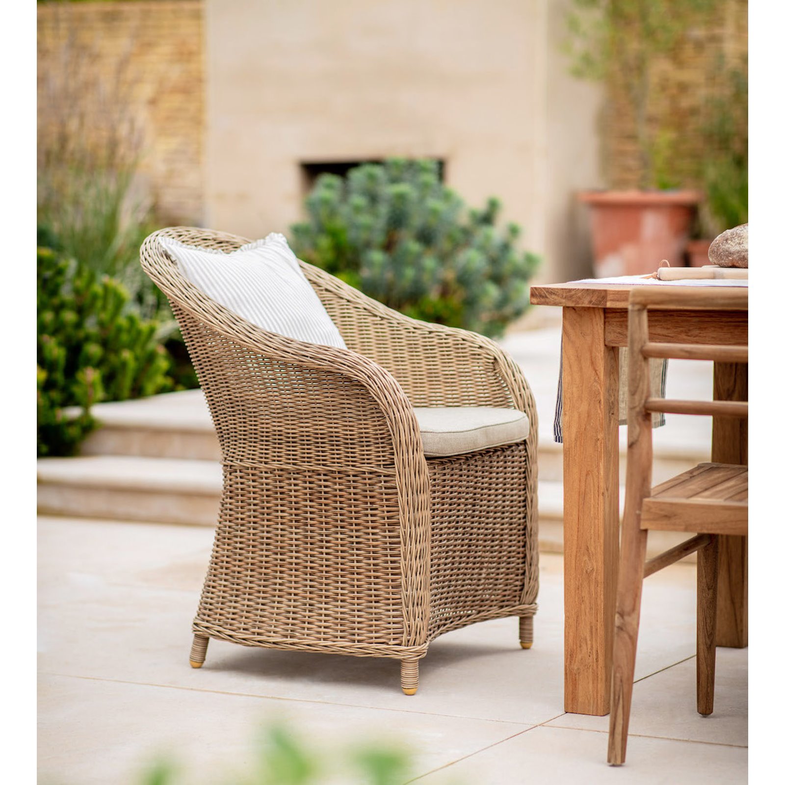 Daylesford Rattan Outdoor Armchair Image