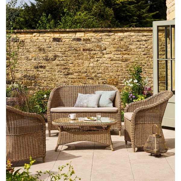 Daylesford Woven Rattan Lounge Set