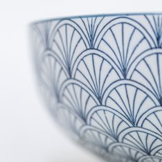 Deco Design Blue Glazed Bowl Image