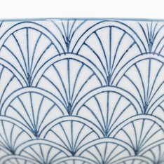 Deco Design Blue Glazed Bowl Image