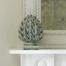 Decorative Blue Grey Artichoke Image