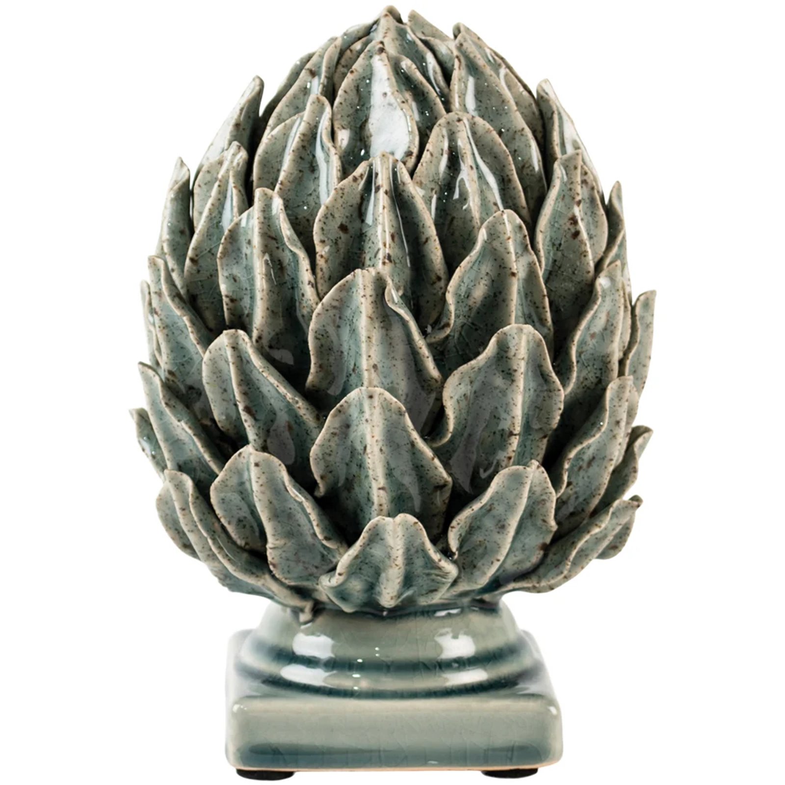 Decorative Blue Grey Artichoke Image