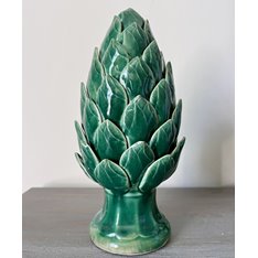 Tall Decorative Ceramic Green Artichoke  Image