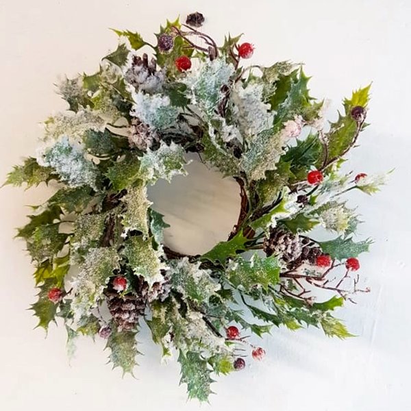 Decorative Holly Wreath