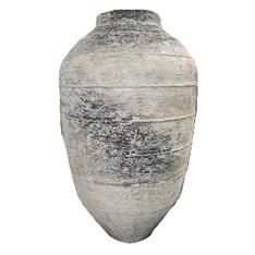 Decorative Terracotta Ringed Jar Large Image
