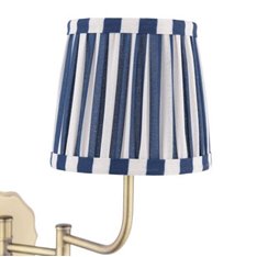 Denwick Wall Light with pleated shade Image