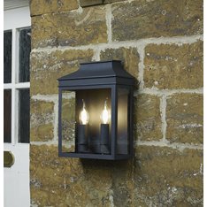 Downton Outdoor Light Matt Black Image