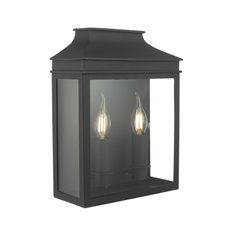 Downton Outdoor Light Matt Black Image