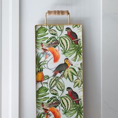 Drinks Tray with Toucan Design Image