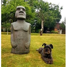 Easter Island Head Garden Statue Image