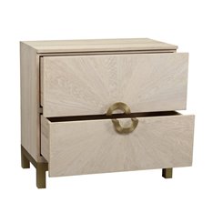 Eastington Washed Oak Chest of Drawers Image