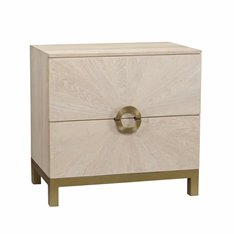 Eastington Washed Oak Chest of Drawers Image