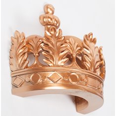 Empire Gold Bed Crown Canopy Image
