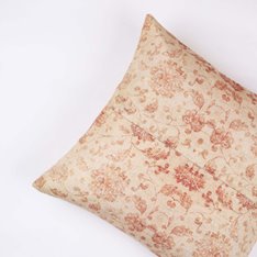 Faded Floral Persian Cushion Image