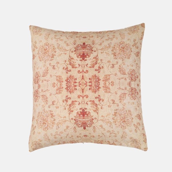 Faded Floral Persian Cushion