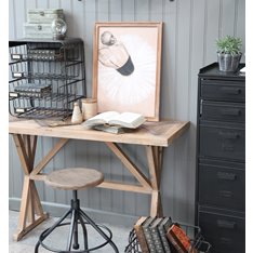 Fir Wood Console Table Image