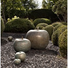 Foundry Bronze Apple Sculpture  Image