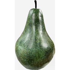 Foundry Bronze Pear Sculpture   Image