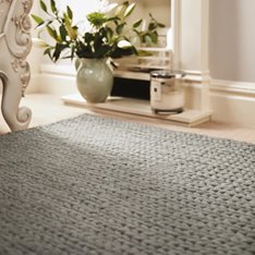 Fusion Dove Grey Wool Rug Image