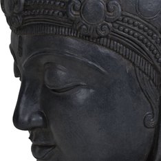 Giant Outdoor Buddha Head Image