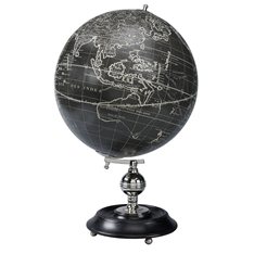 Globe on Stand Vaugondy 1745 Noir Image