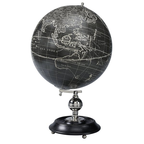 Globe on Stand Vaugondy 1745 Noir