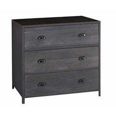 Grantley Black Chest of Drawers  Image