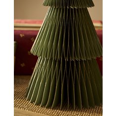 GREEN PAPER CHRISTMAS TREE  Image