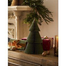 GREEN PAPER CHRISTMAS TREE  Image