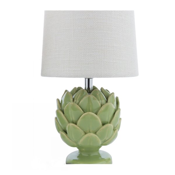 Green Artichoke Table lamp with shade