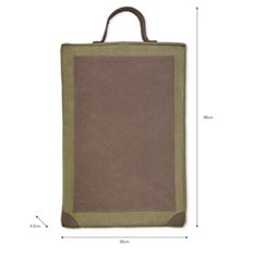 Green Canvas Garden Kneeler Pad Image