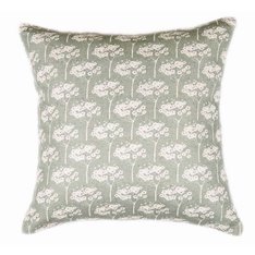 Green Cherry Trees Cushion Image