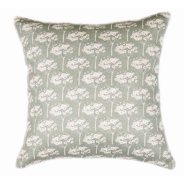 Green Cherry Trees Cushion