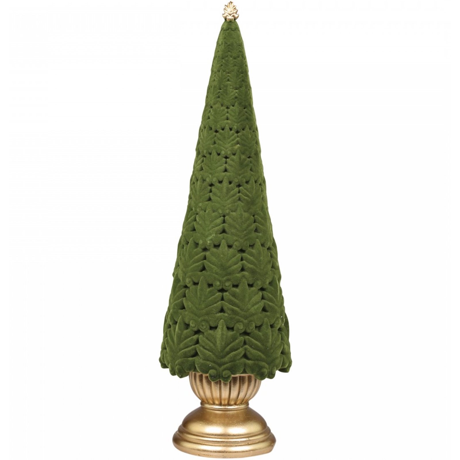 Green Christmas Tree Finial Decoration