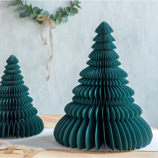 GREEN PAPER CHRISTMAS TREE 