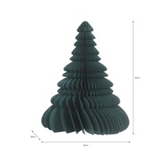 GREEN PAPER CHRISTMAS TREE  Image