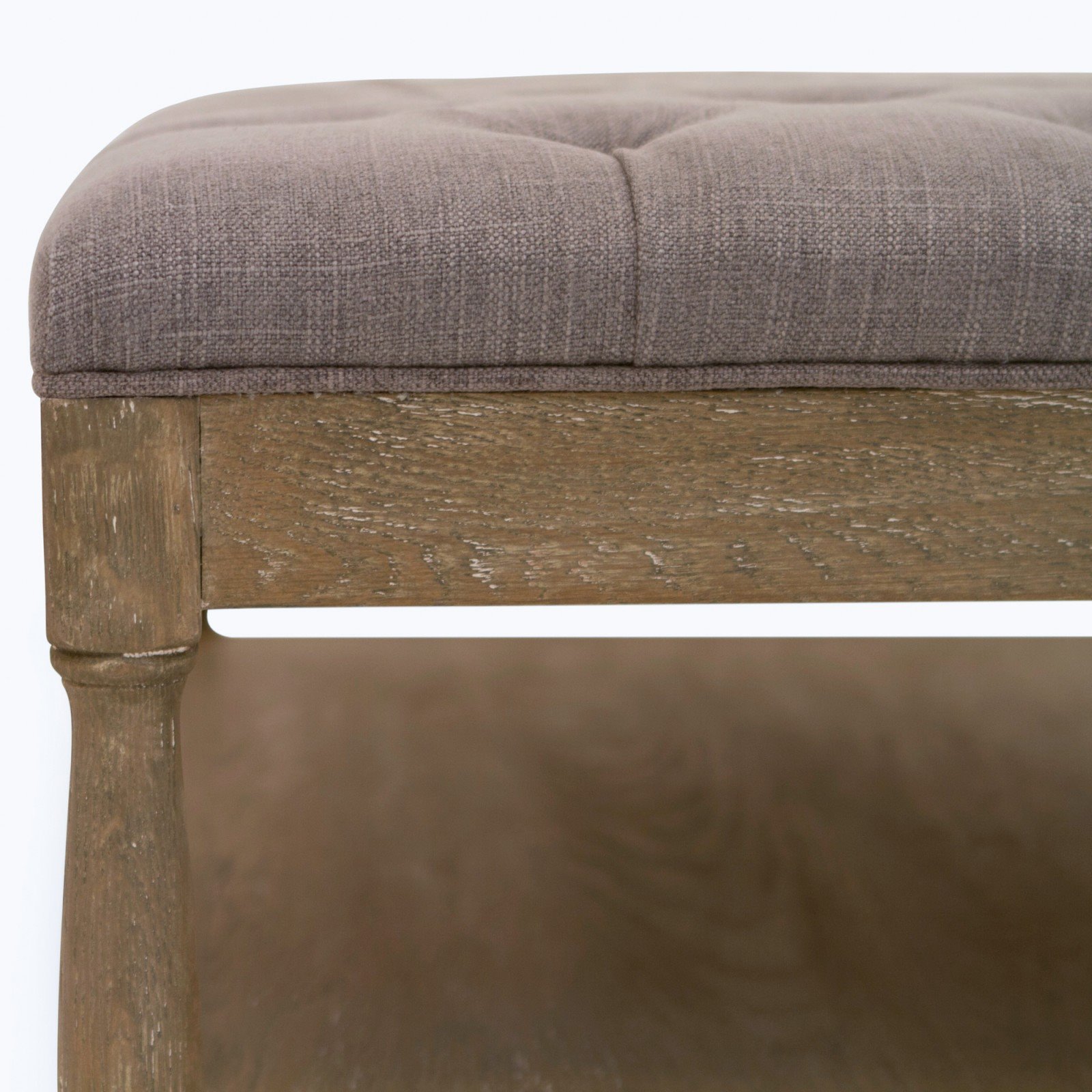 Grey and Oak Button Coffee Table Image