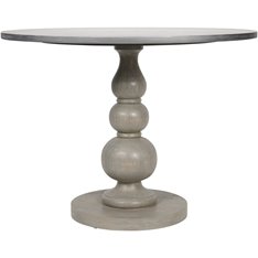 Grey Bobbin Base Dining Table Image