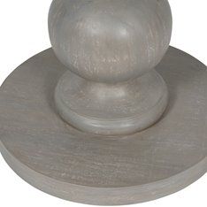 Grey Bobbin Base Dining Table Image