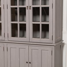 Chalk Paint Grey Display Dresser Image