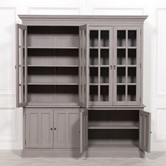 Chalk Paint Grey Display Dresser Image