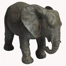 Grey Elephant sculpture Image
