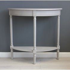 Ivory Half Moon Table Copied 04/10/2021 14:41:24 Image