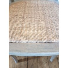 Grey Oak Cross Back Chair Image